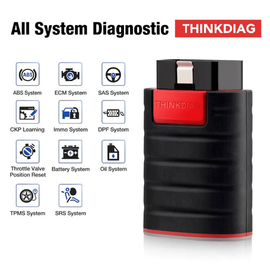 THINKDIAG - леки автомобили, 15 сервизни функции, български език