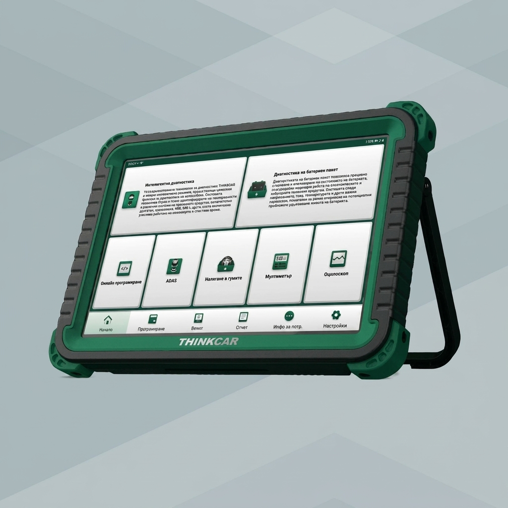 THINKTOOL EVD - електрически автомобили, 30+ сервизни функции, български език, AI