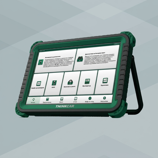 THINKTOOL EVD - електрически автомобили, 30+ сервизни функции, български език, AI