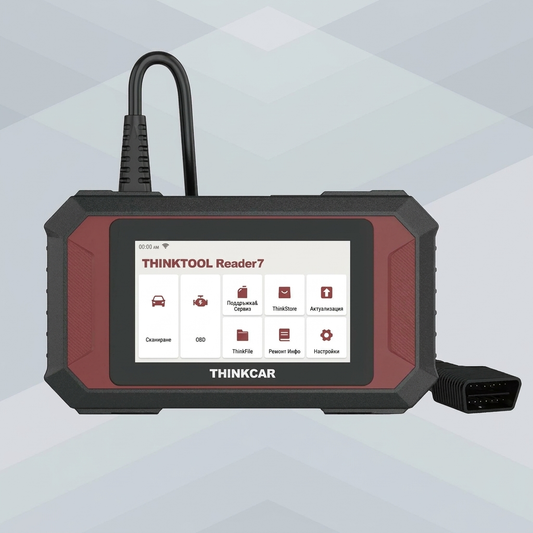 THINKTOOL Reader 7 - леки автомобили, 7 избираеми сервизни функции, български език