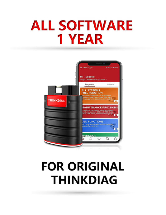 Софтуер подновяване 12 месеца - THINKDIAG