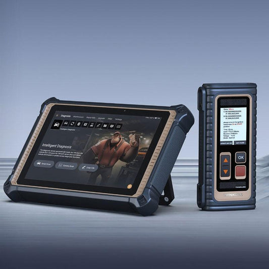 THINKTOOL Expert 391 - леки и тежкотоварни автомобили, 41 сервизни функции, български език