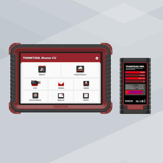 ThinkTool Master CV - тежкотоварни автомобили, 12+ сервизни функции, български език
