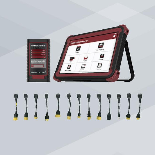 ThinkTool Master CV - тежкотоварни автомобили, 12+ сервизни функции, български език