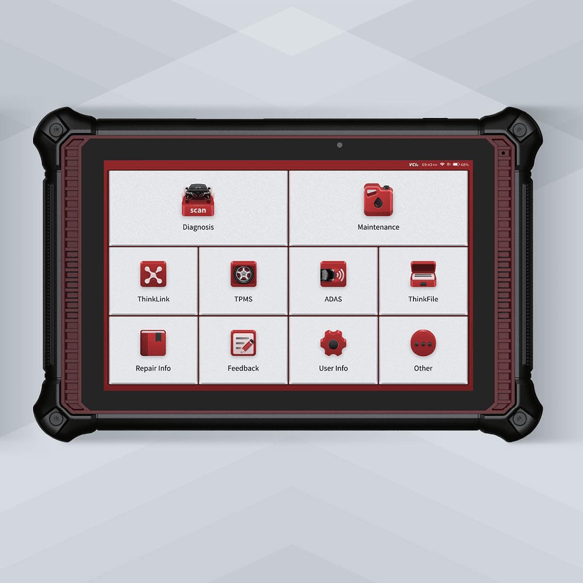 THINKTOOL Master X2 (Euro 393) - леки и тежкотоварни автомобили, 41 сервизни функции, български език